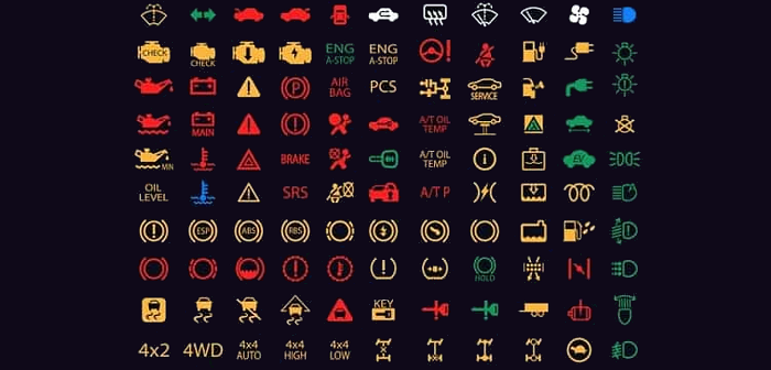 SUV Araç Gösterge Paneli İşaretleri ve Anlamları